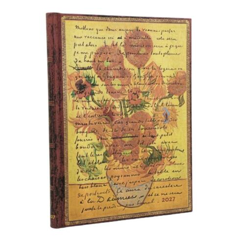Diár Paperblanks 2027  Van Gogh´s Sunflowers Ultra HOR