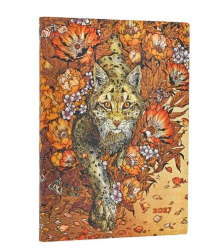 Diár Paperblanks 2027  Lynx Rising Midi VER
