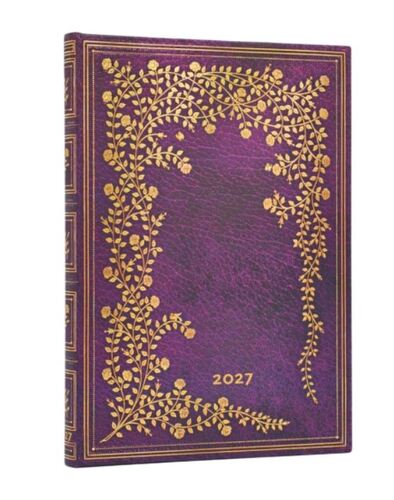 Diár Paperblanks 2027  New York Rose Midi VERSO