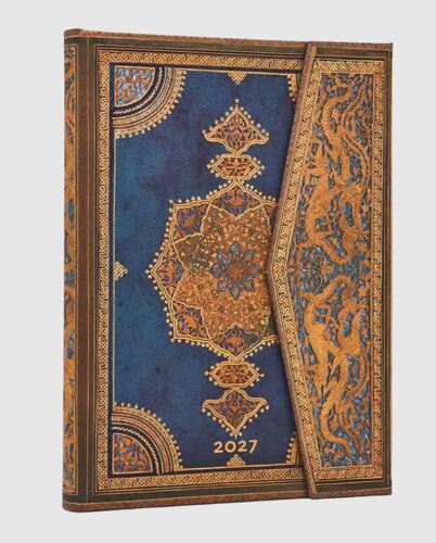 Diár Paperblanks 2027  Safavid Indigo Midi VER
