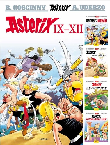 Asterix IX-XII, 3. vydání