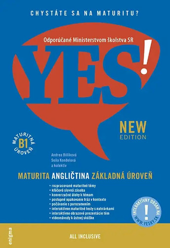 Angličtina - maturita - základná úroveň (B1) + interaktívny obsah