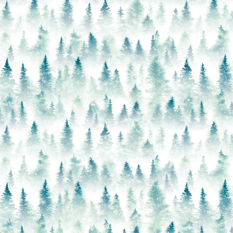 Blok vzorovaných papierov Studio Light, 15 x 15 cm – Let it Snow, modré variácie