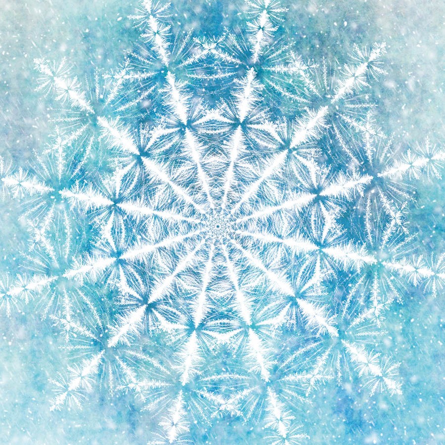 Blok vzorovaných papierov Studio Light, 15 x 15 cm – Let it Snow, modré variácie