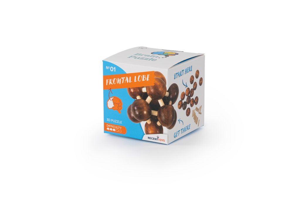 RecentToys Brain Puzzle 1 - Čelný lalok