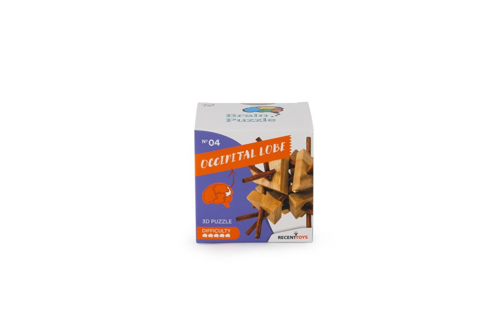 RecentToys Brain Puzzle 4 - Tylový lalok