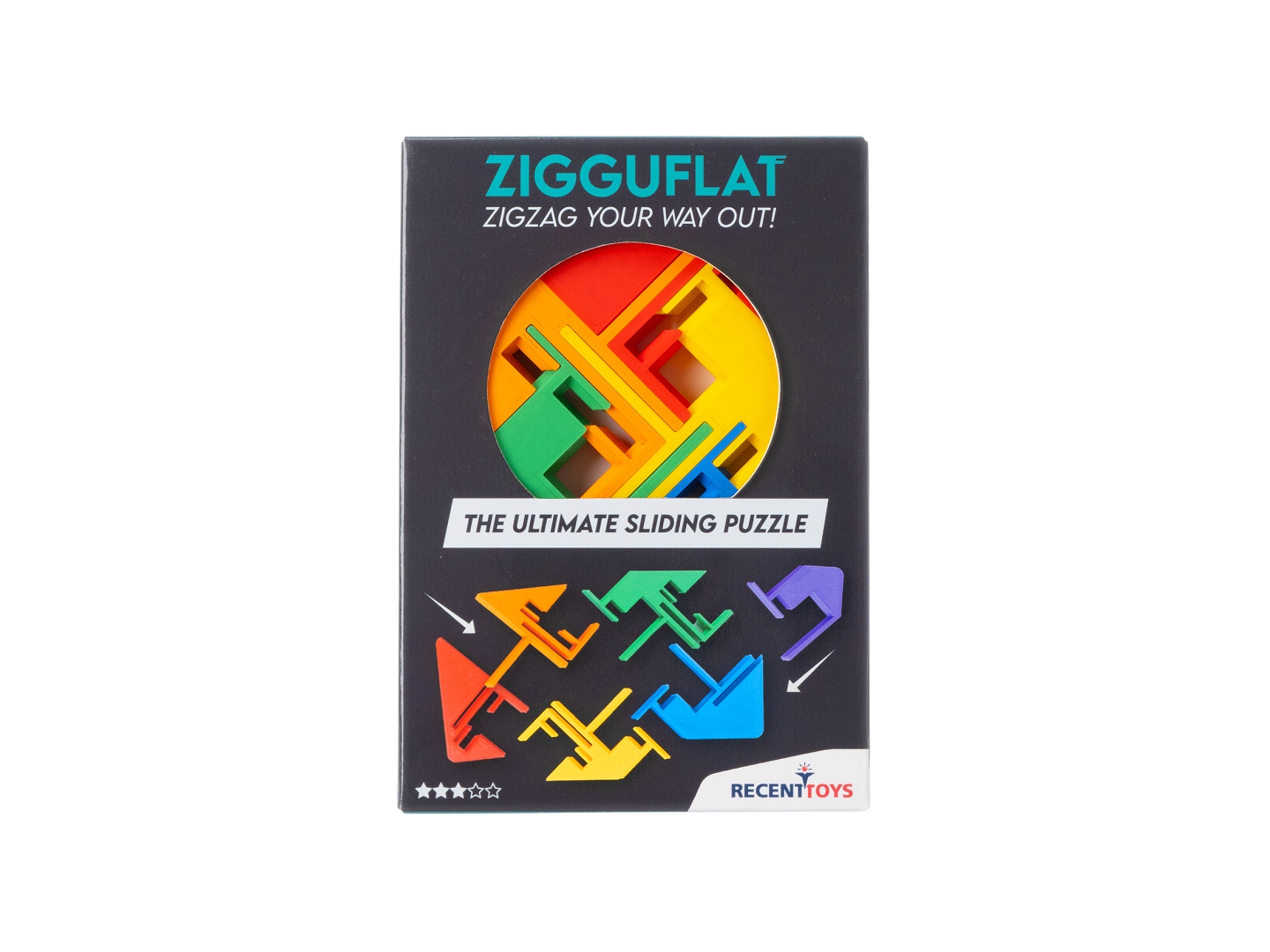RecentToys Zigguflat Puzzle