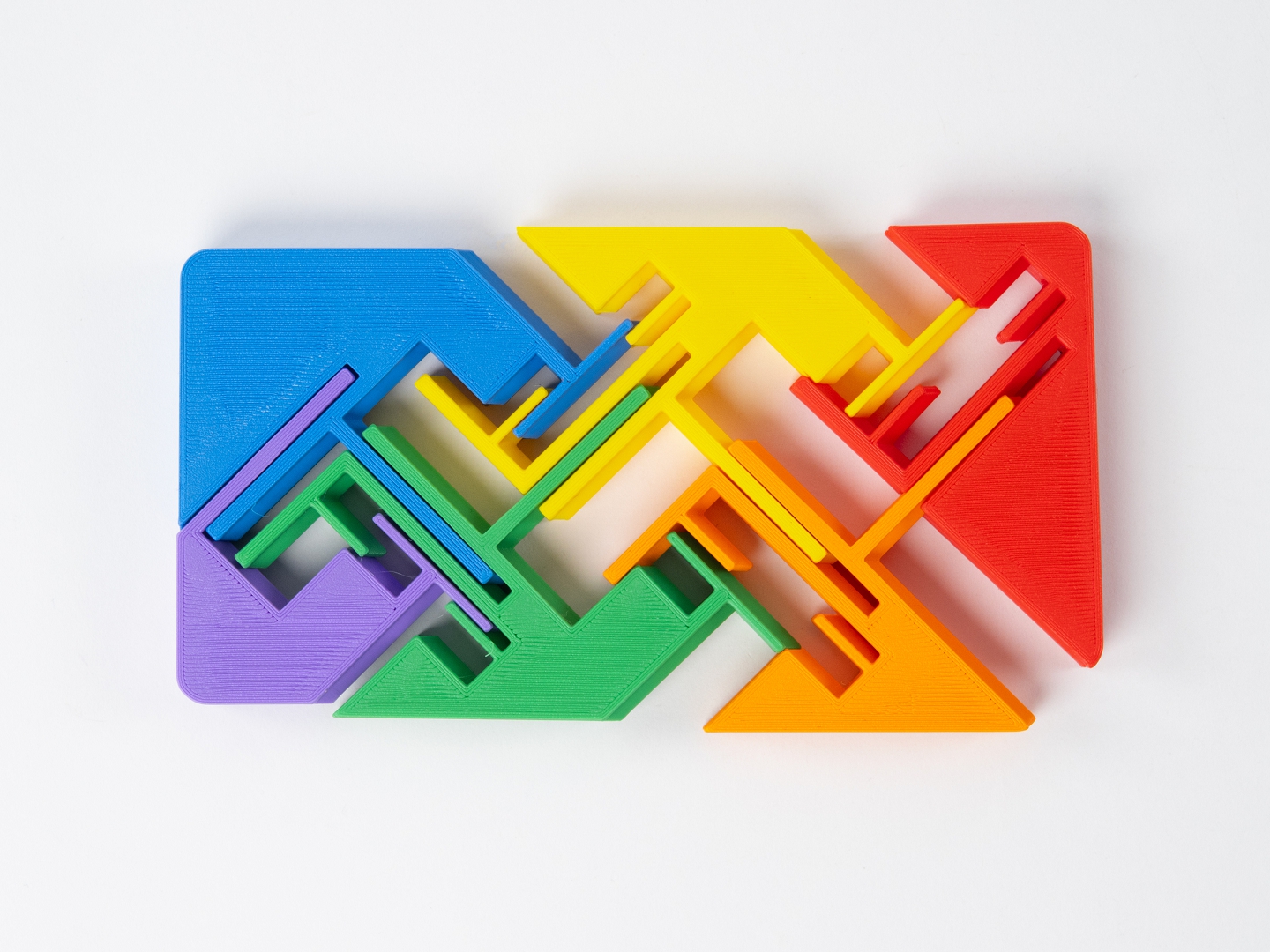 RecentToys Zigguflat Puzzle