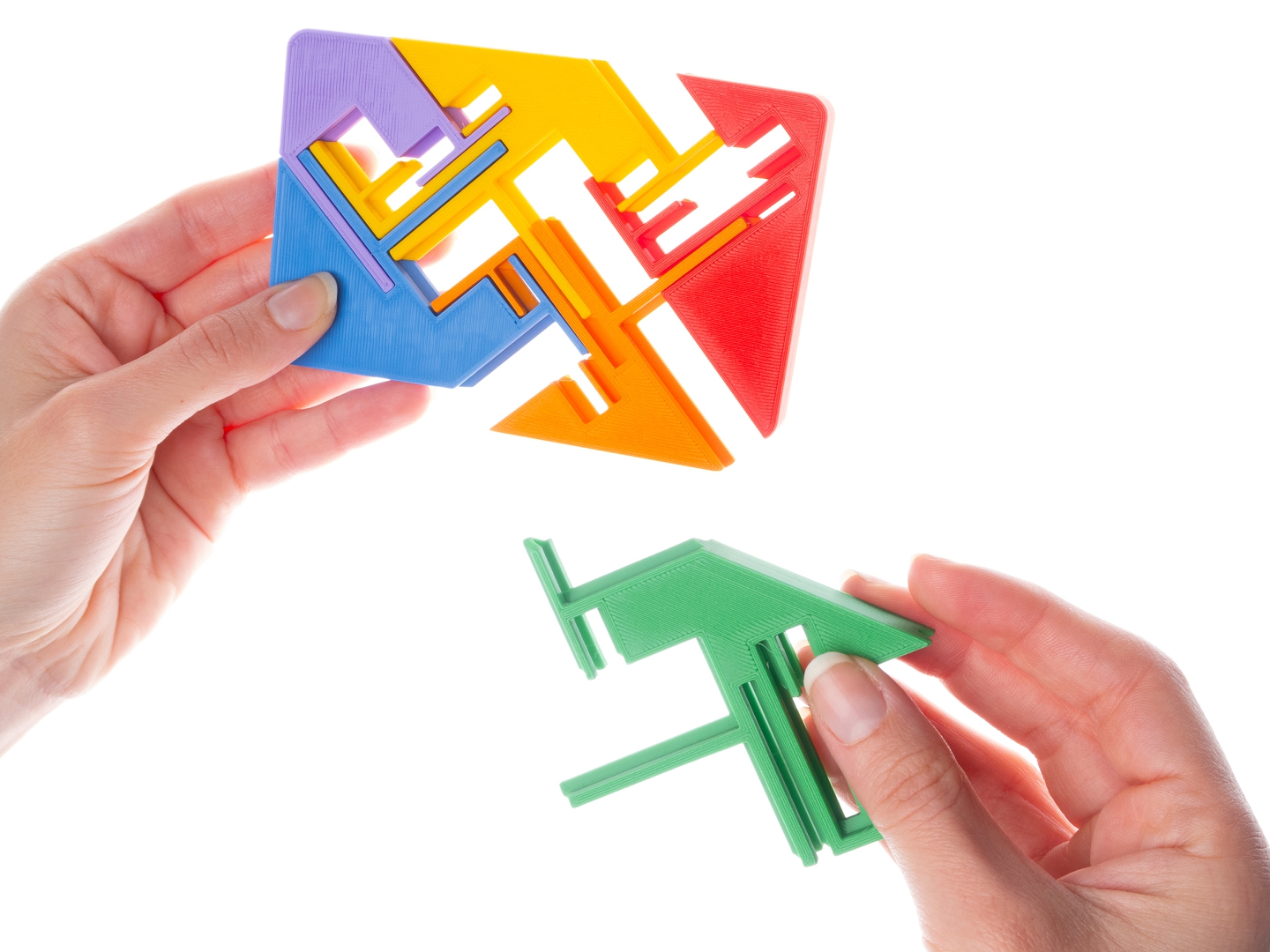 RecentToys Zigguflat Puzzle