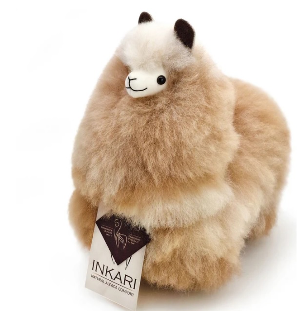 Plyšová hračka Alpaca SMALL – SANDSTONE