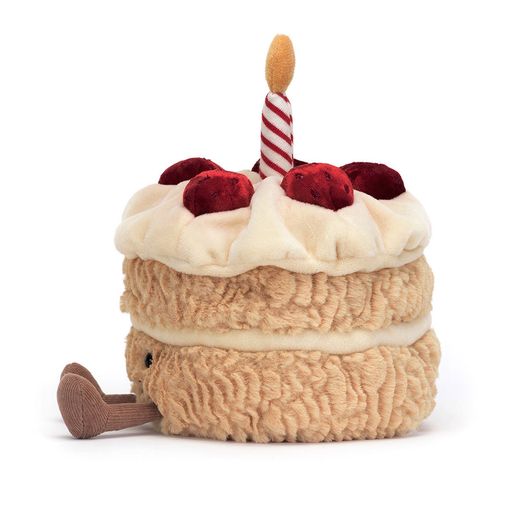 Amuseables narodeninová torta plyšová hračka JELLYCAT