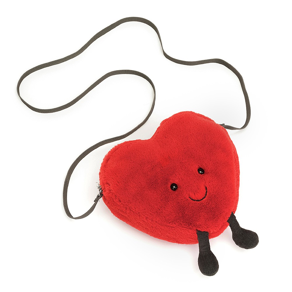 Amuseable kabelka Srdce plyšová hračka JELLYCAT