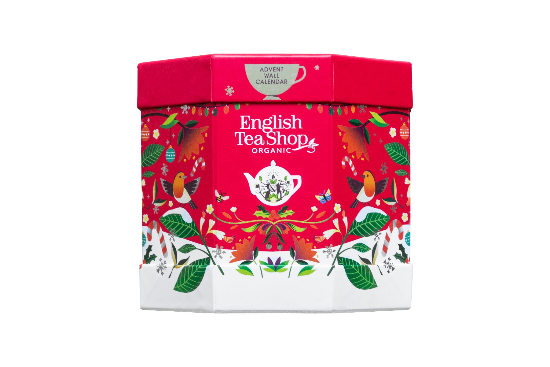 English Tea Shop Bio Rozkladací čajový adventný kalendár, 25 pyramíd