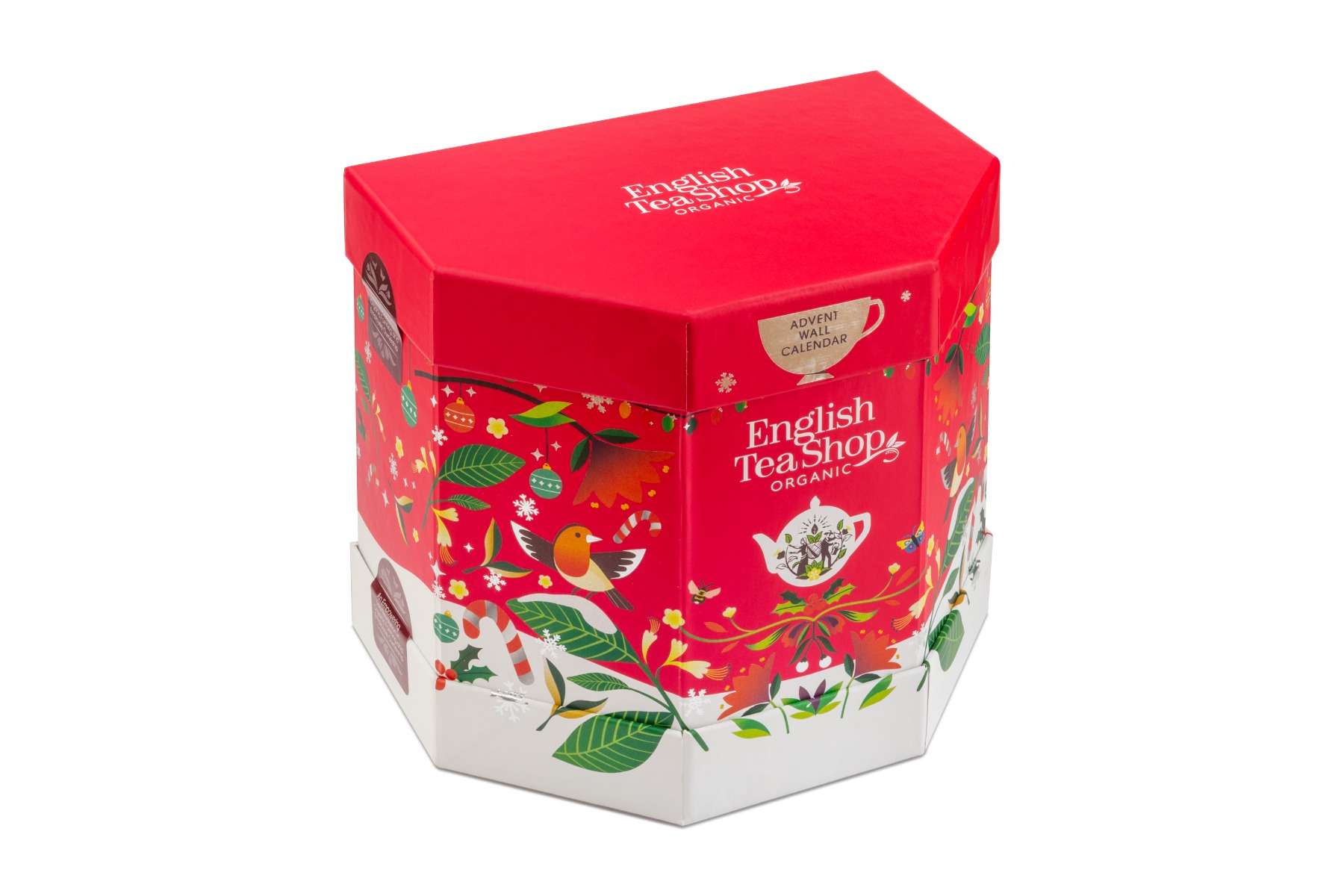 English Tea Shop Bio Rozkladací čajový adventný kalendár, 25 pyramíd