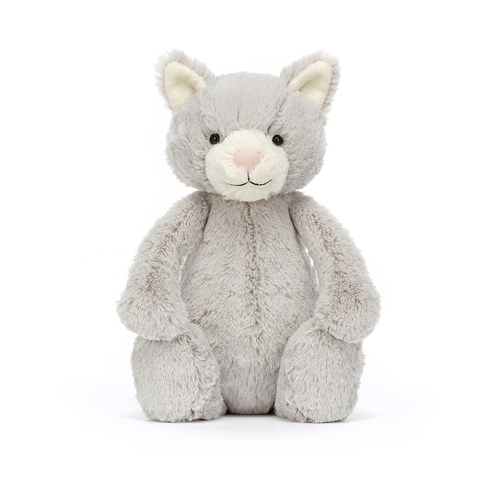 Bashful sivé mačiatko plyšová hračka JELLYCAT