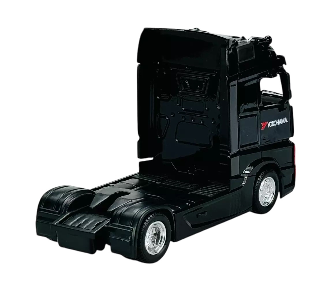 Bburago 1:43 Kamion Construction MB Actros Gigaspace / Bobcat Loader