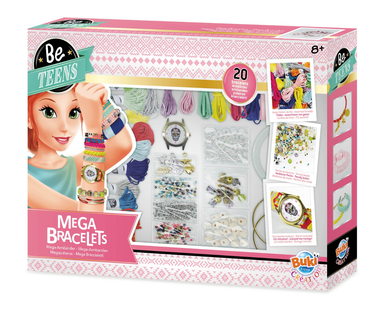 Be Teens  Vyrob si Mega náramky