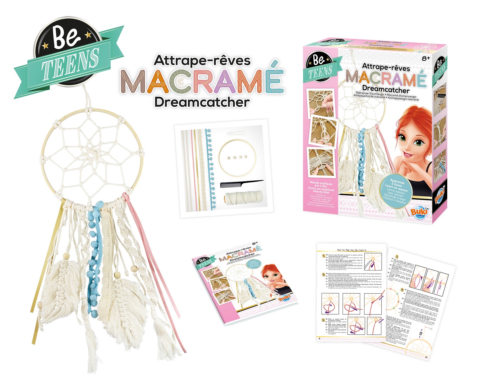 Be Teens Vyrob si Macramé Lapač snov