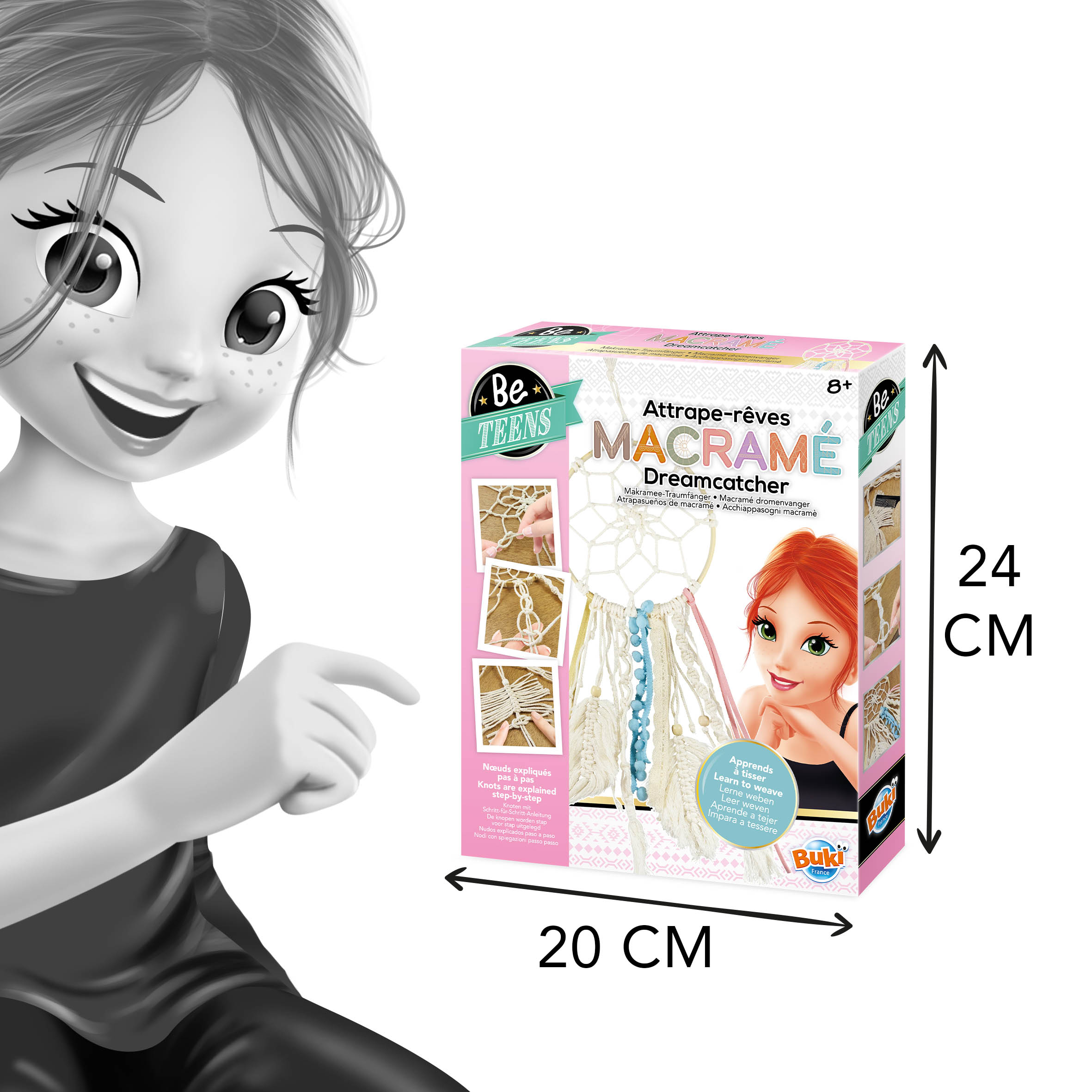 Be Teens Vyrob si Macramé Lapač snov