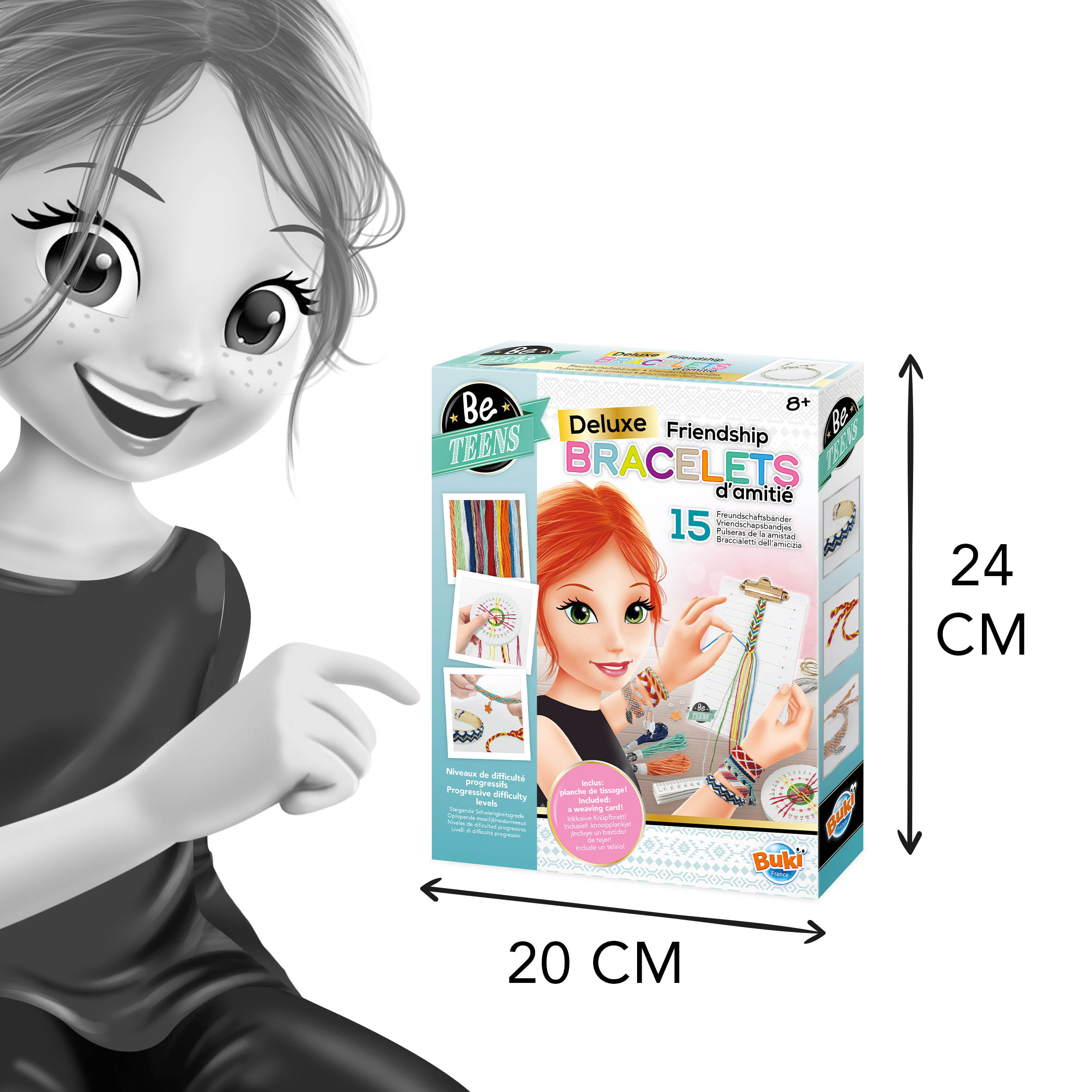 Be Teens Vyrob si Náramky priateľstva deluxe