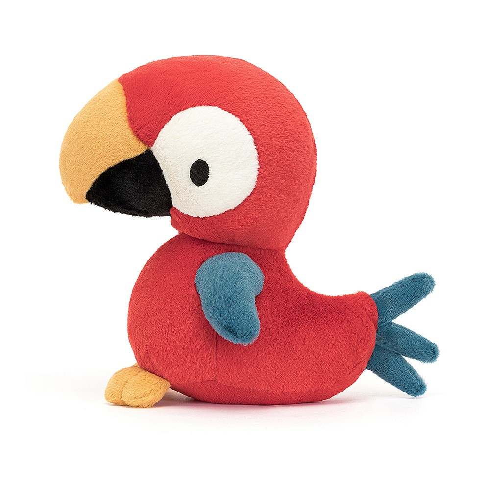 Odvážny papagáj Beak plyšová hračka JELLYCAT