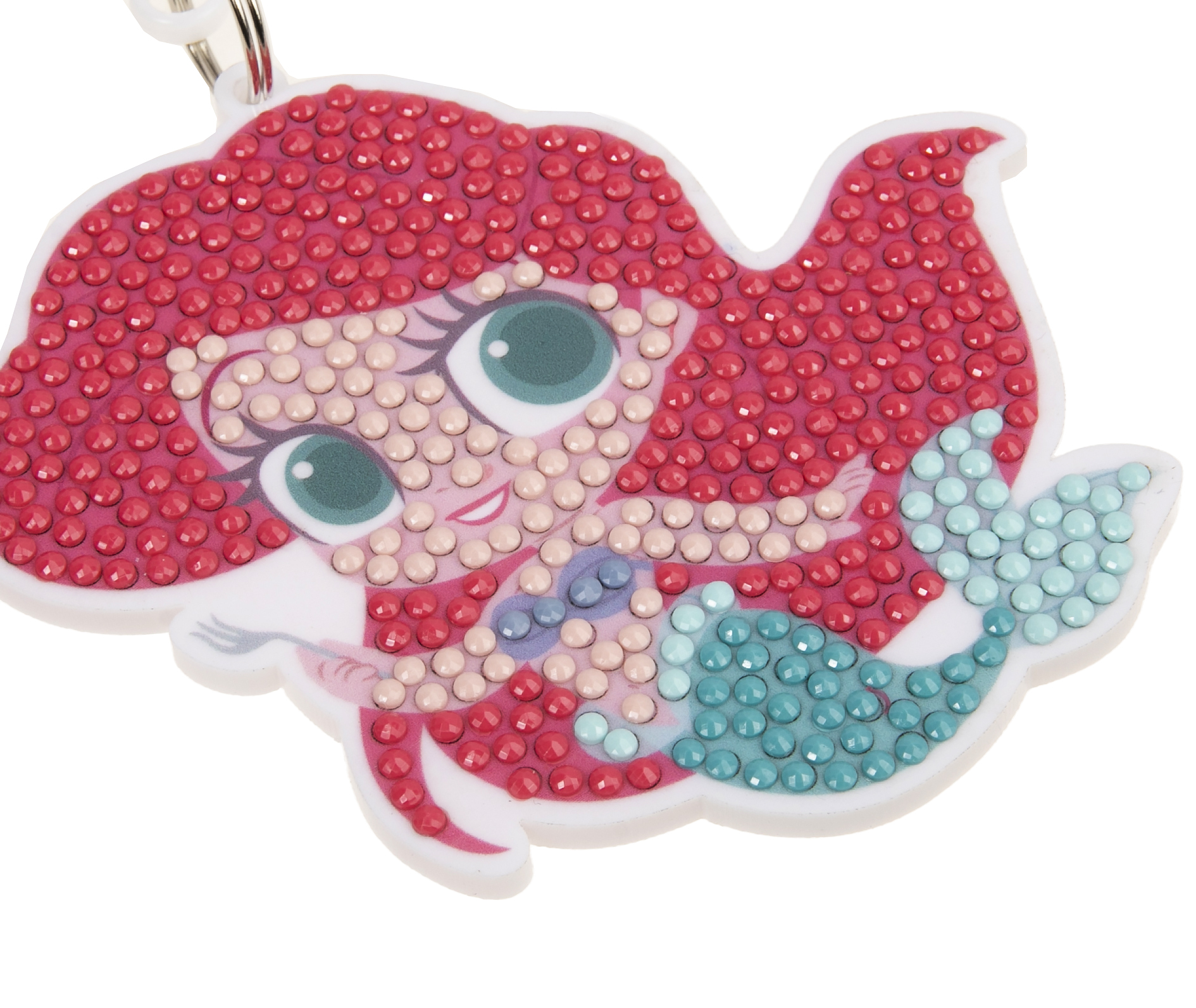Prívesok na tašku Ariel Disney vykladanie z diamantov