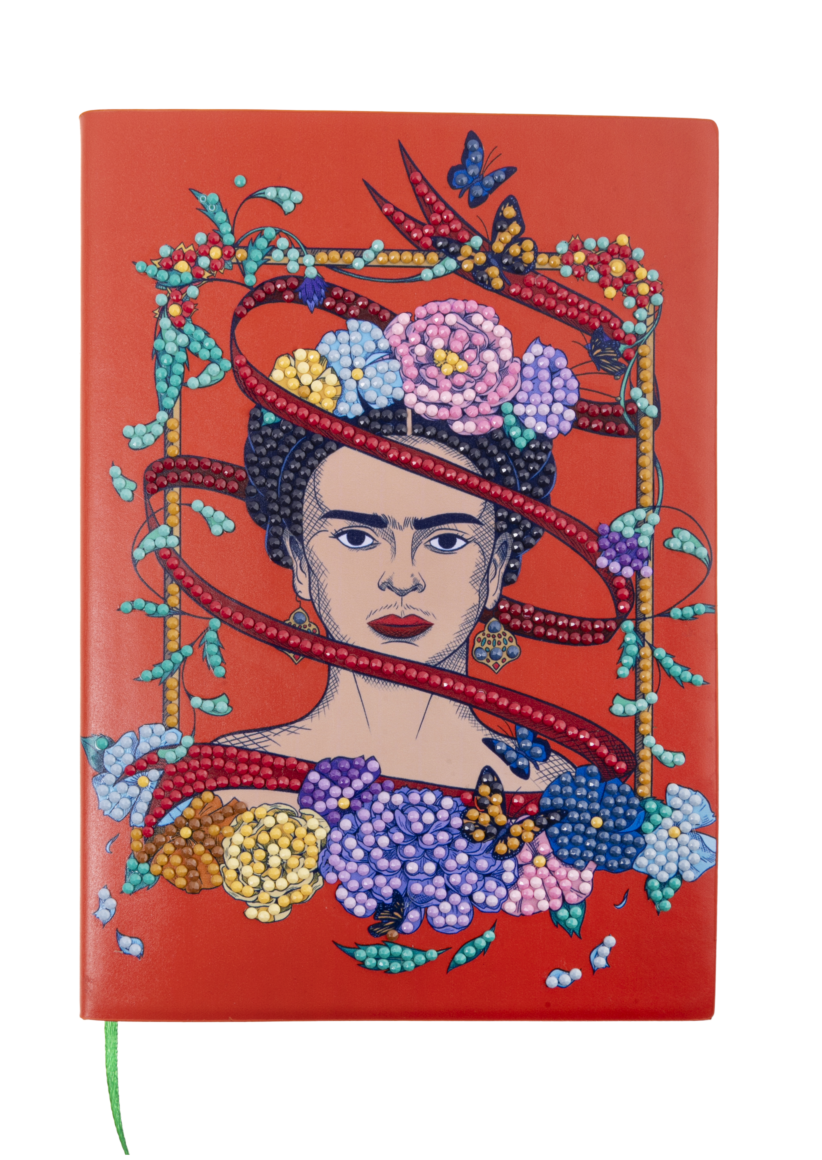 Plánovač Frida Kahlo vykladanie z diamantov
