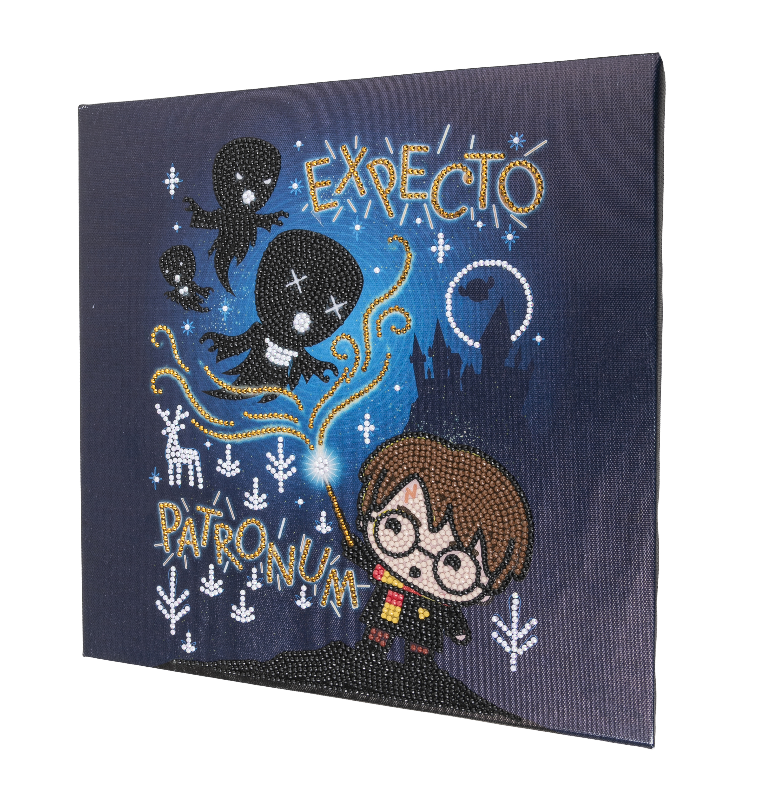 Obraz Expecto Petronum Harry Potter (30x30 cm) vykladanie z diamantov