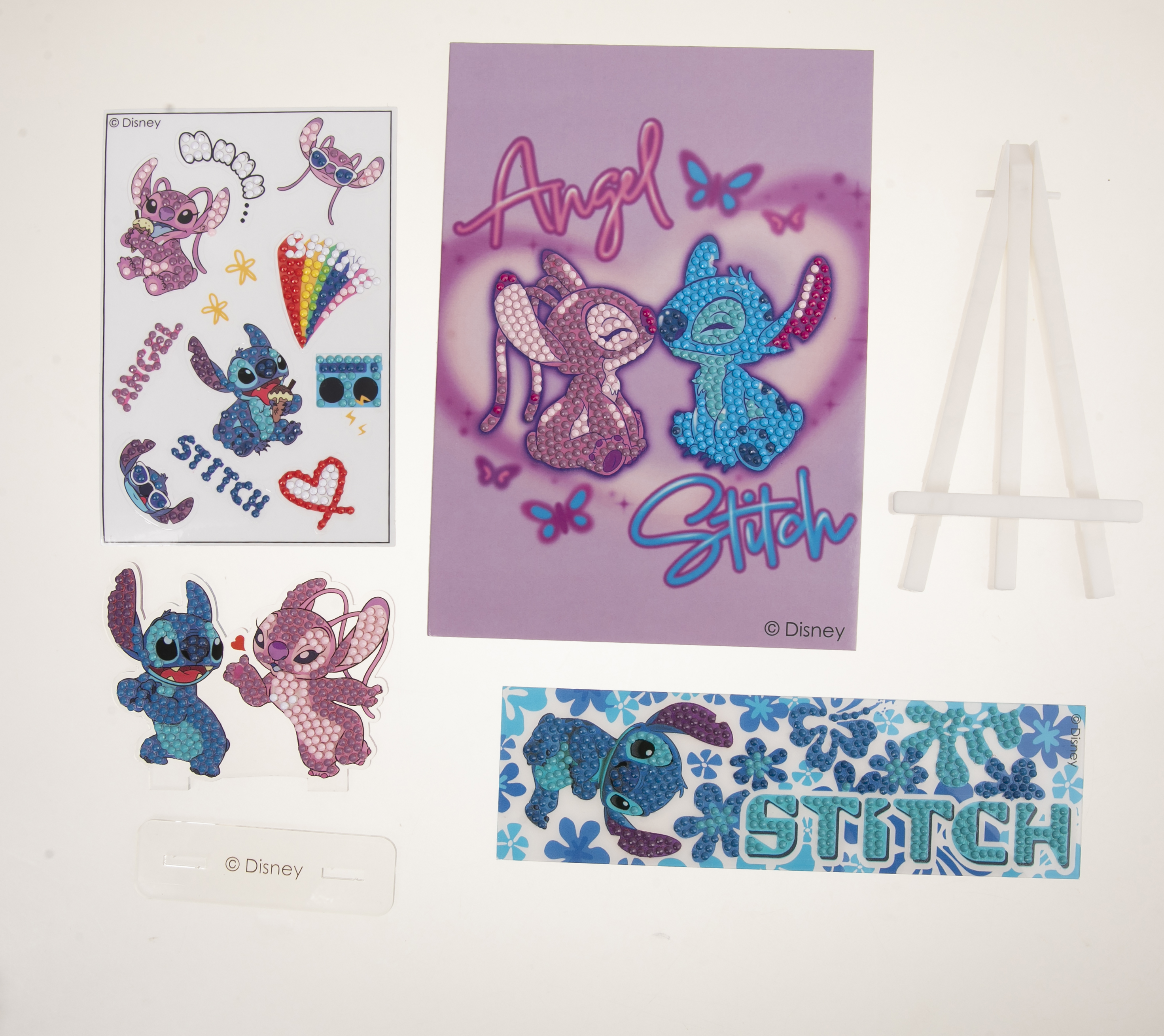 Veľká umelecká sada Stitch Disney vykladanie z diamantov