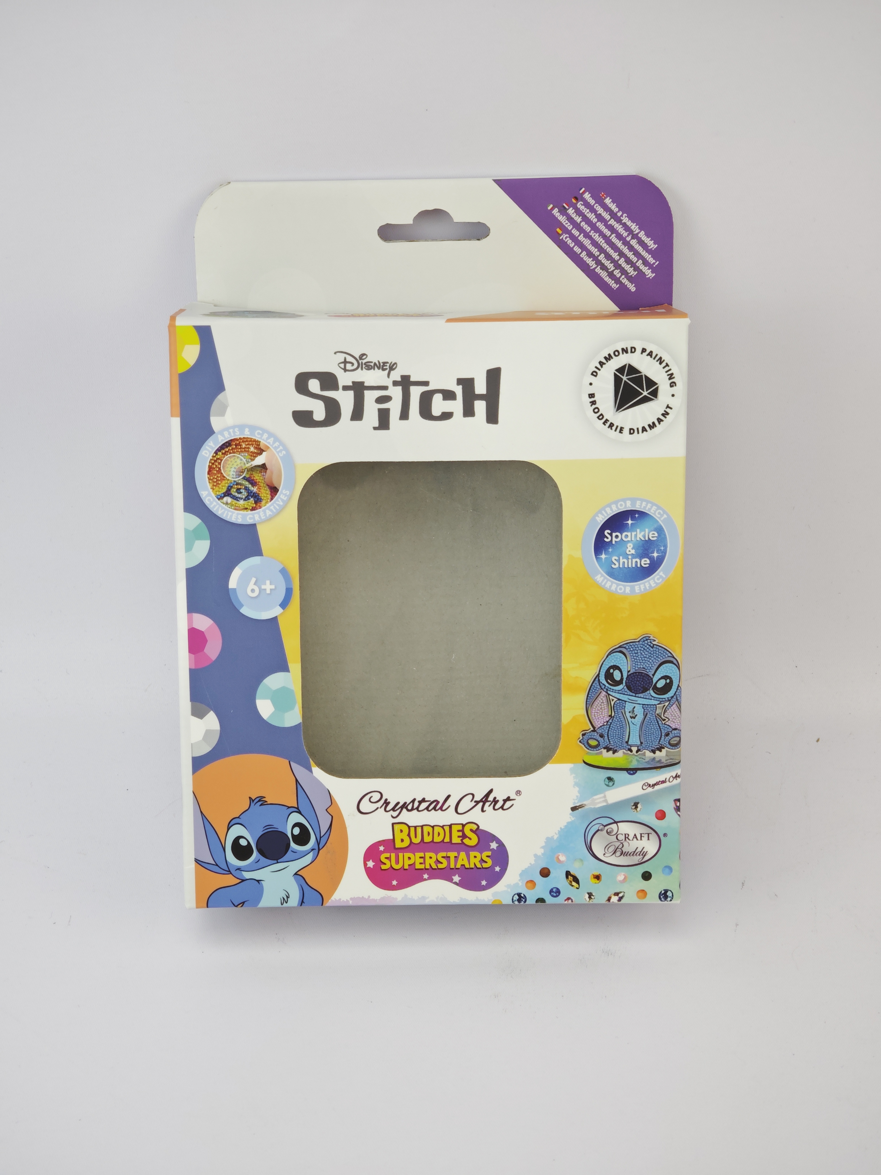 Žiarivá figúrka Stitch Disney vykladanie z diamantov
