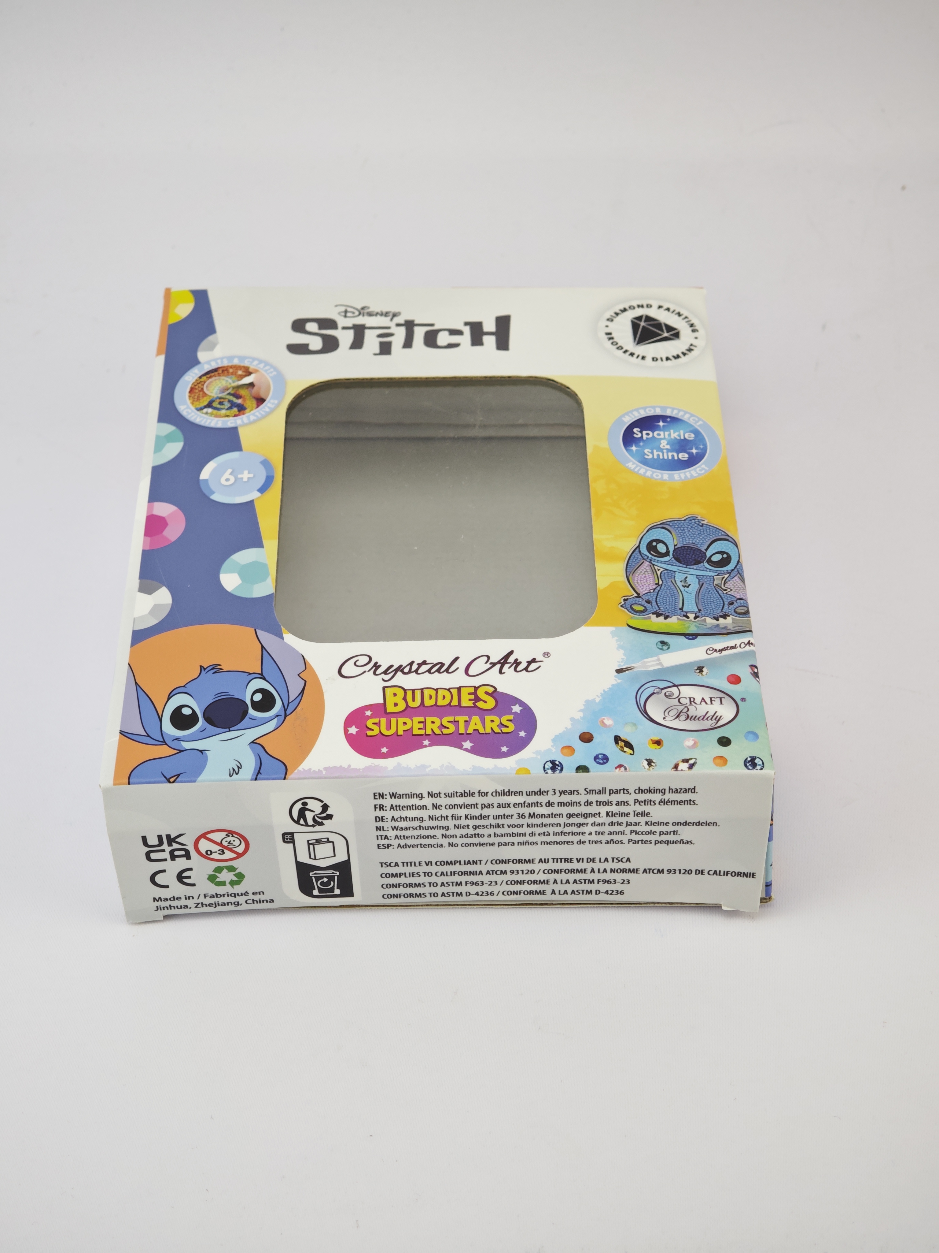 Žiarivá figúrka Stitch Disney vykladanie z diamantov