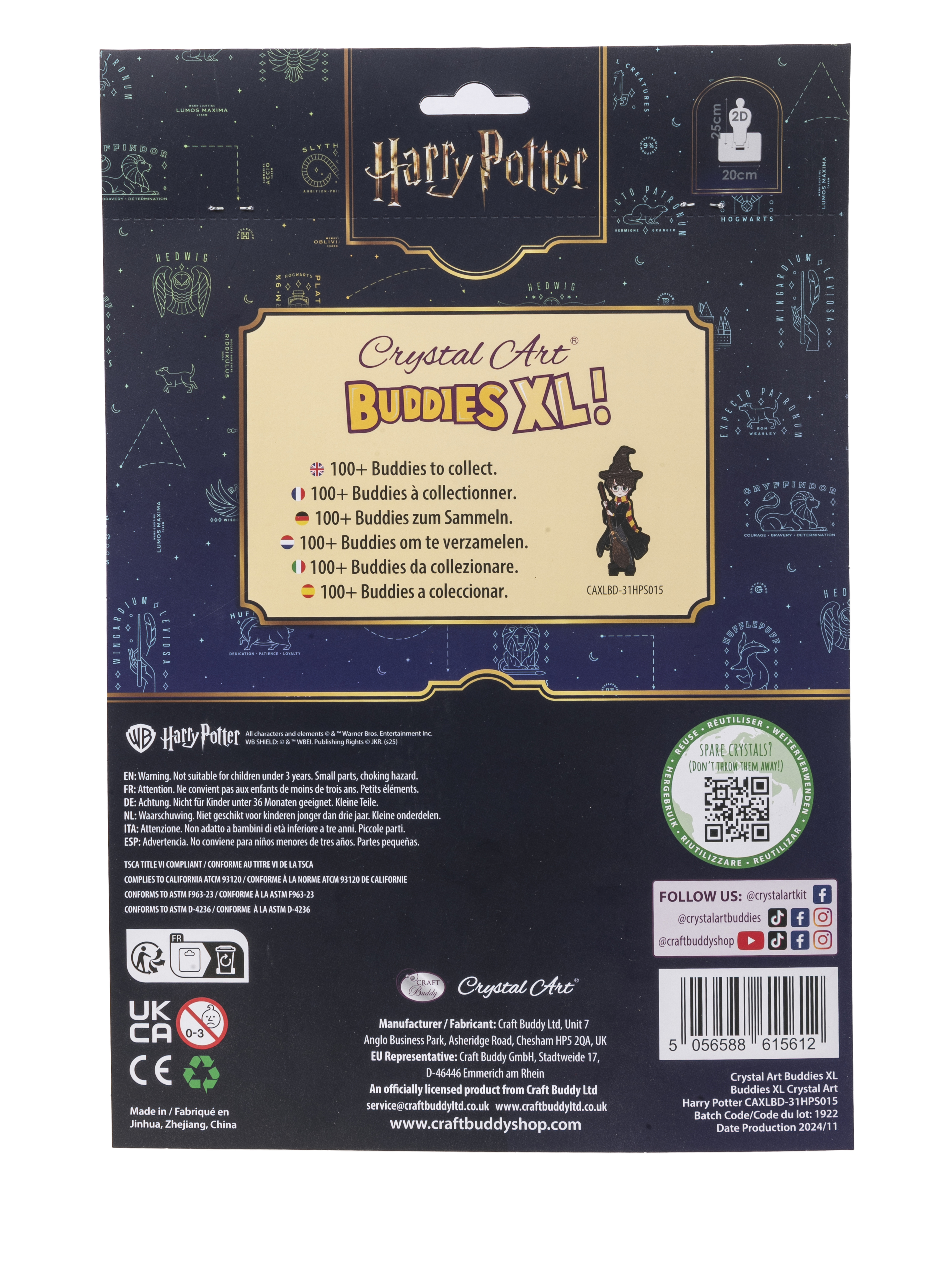 Figúrka Harry Potter XL vykladanie z diamantov