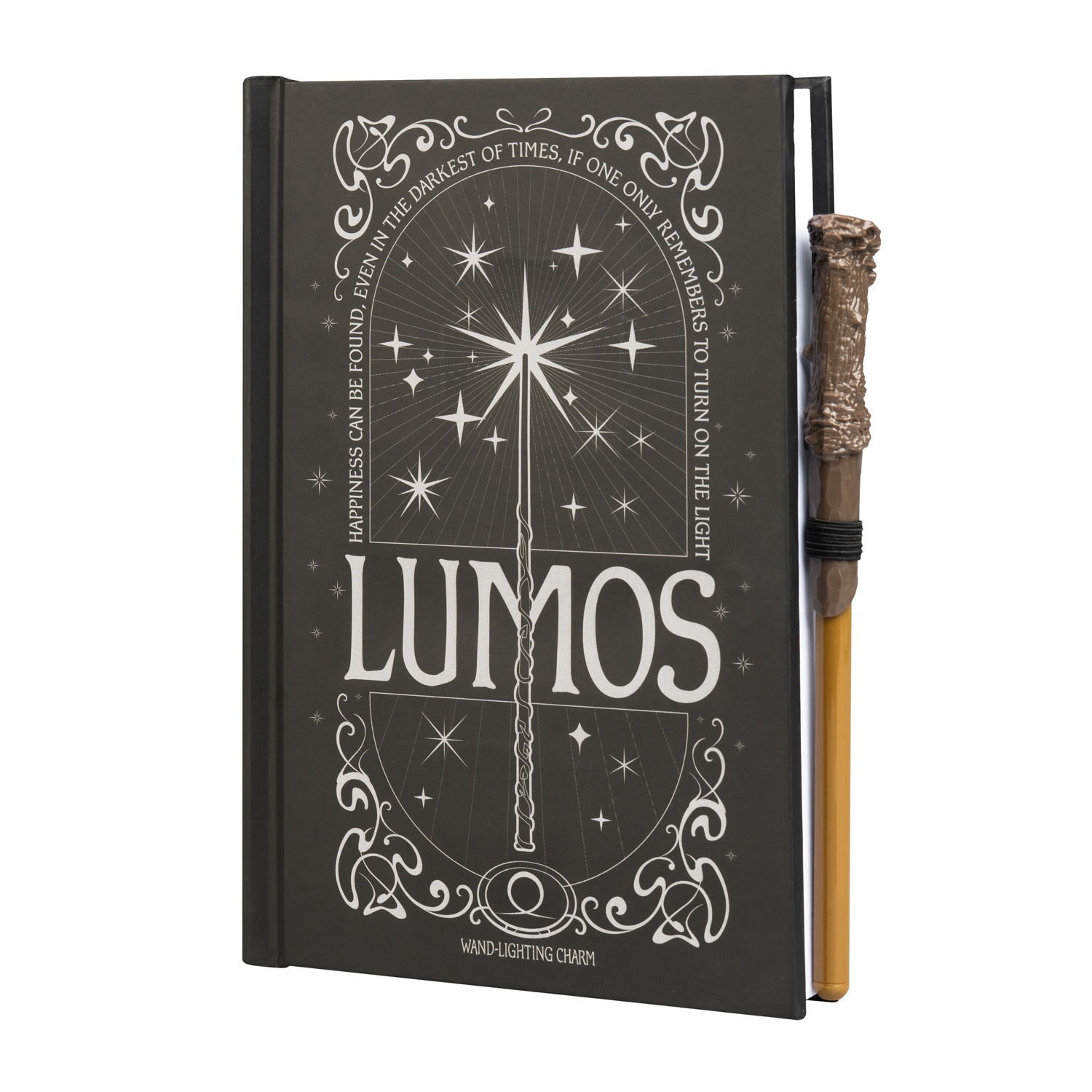 HARRY POTTER LUMOS MAXIMA PRÉMIOVÝ ZÁPISNÍK A5 SO SVETLOM