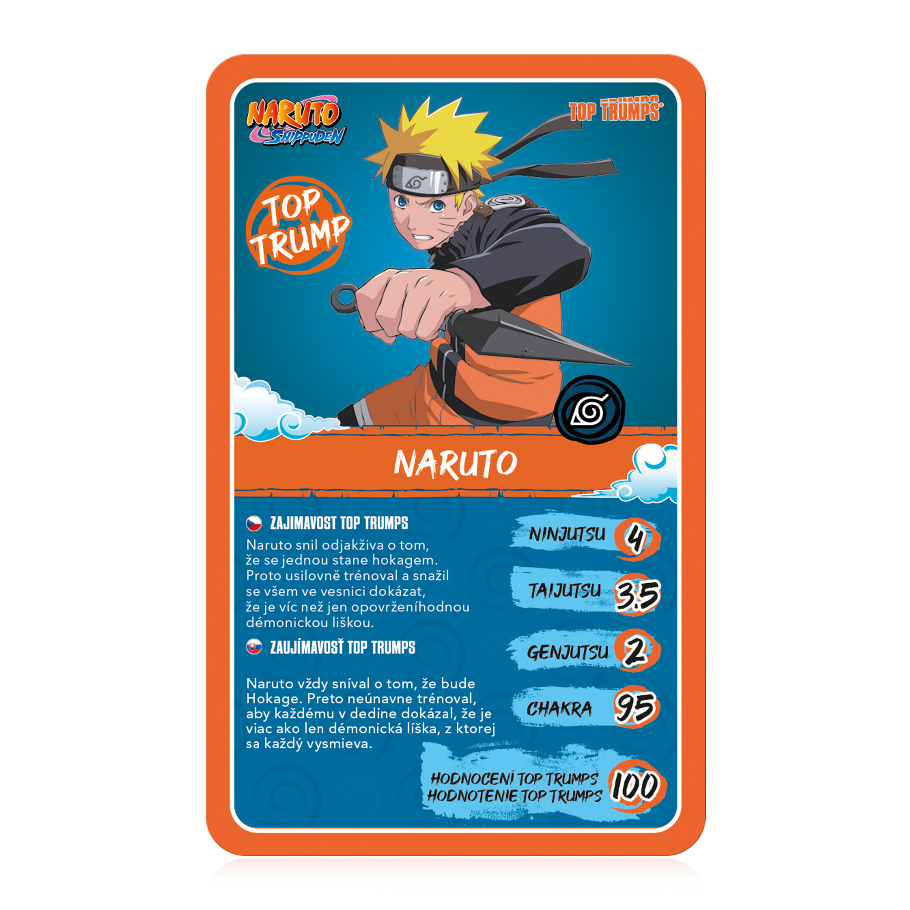 Cestovná hra Top Trumps Naruto CZ/SK