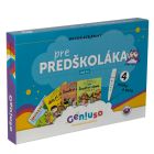 Geniuso: Balíček pre predškoláka (4 hovoriace knihy + pero)