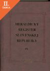Lacná kniha Heraldický register Slovenskej republiky IV