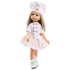 Oblečenie pre bábiku CARLA PASTELERA 32 CM 04657