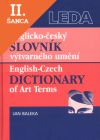 Lacná kniha Anglicko-čes./čes.-angl.slovník výtvarného umění