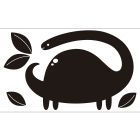 APLI Tvarovaná lepiaca tabuľa Dino