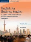 English For Business Studies