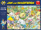 Puzzle Kempovanie v lese 1000 Jan van Haasteren