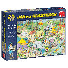 Puzzle Kempovanie v lese 1000 Jan van Haasteren