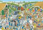 Puzzle Vinárstvo 1000 Jan van Haasteren