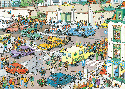 Puzzle Dopravná zápcha 1000 Jan van Haasteren