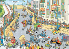 Puzzle Bláznivé preteky 1000 Jan van Haasteren