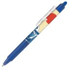 Pilot Sada Roller FriXion Clicker + 3 ks náplň + nálepky, 0.7, blister, Modrá