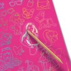Kreatívna súprava MAPED Scratching Stickers Barbie