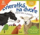 Lacná kniha Zvieratká na dvore - leporelo s puzzle