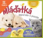 Lacná kniha Mláďatká - leporelo s puzzle