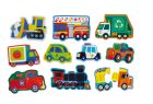 Puzzle pre najmenších Doprava 2 Crocodile Creek